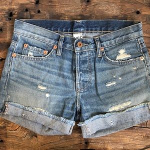 NWOT Free People NSF Denim Shorts Size 24